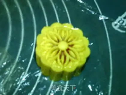 Make Ice pumpkin mooncake step 13