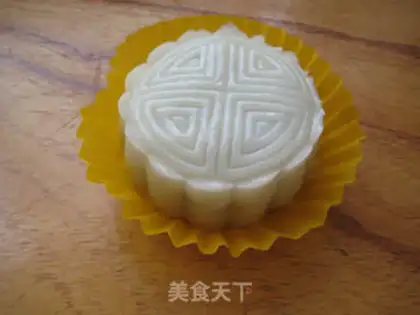 Make Milky potato ice-cream mooncake step 17