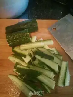 Make Cucumber ham step 0