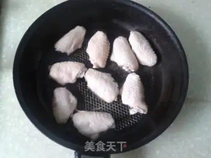 Make Burn chicken wings step 2