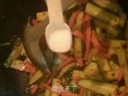 Make Cucumber ham step 5