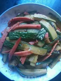 Make Cucumber ham step 6