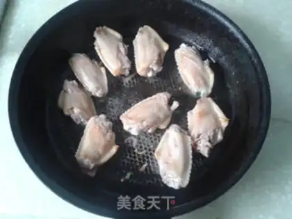 Make Burn chicken wings step 4