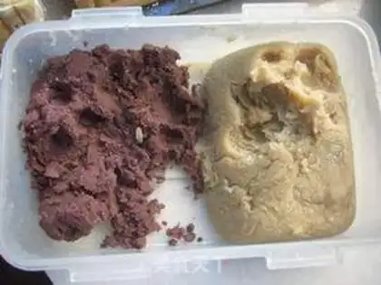 Make Red bean omelet step 0