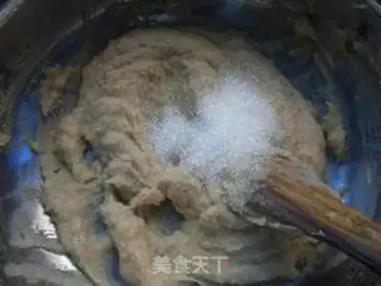 Make Gold and milk and yellow moon cake step 6