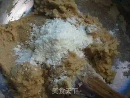 Make Gold and milk and yellow moon cake step 10