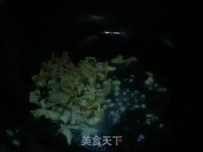 Make Eggs and clams step 7