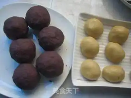 Make Red bean omelet step 8