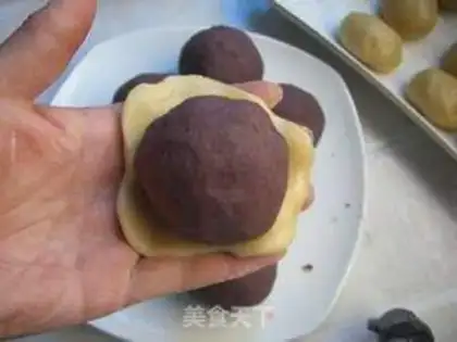 Make Red bean omelet step 9
