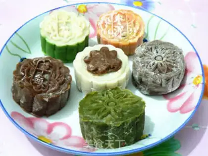 Make Frozen mooncake step 17