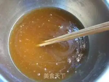 Make Cinnamon bean mooncake step 7