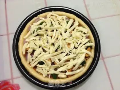 Make Bacon pine pizza step 13