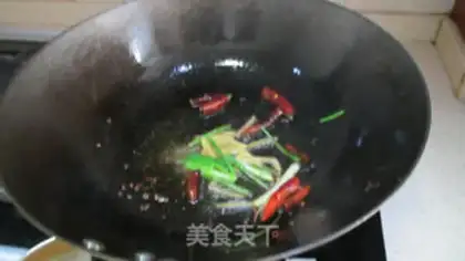 Make The radish is fired step 2