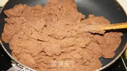 Make Red Bean Sand rose pie step 9