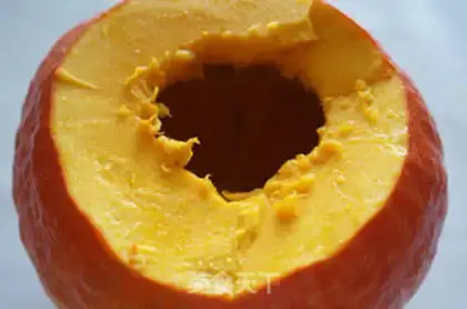Make Pumpkin cheese step 1