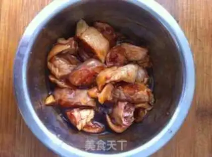 Make Pelican chicken wings evaporate tofu step 2