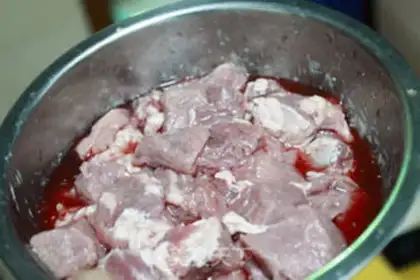 Make Potato beef step 1