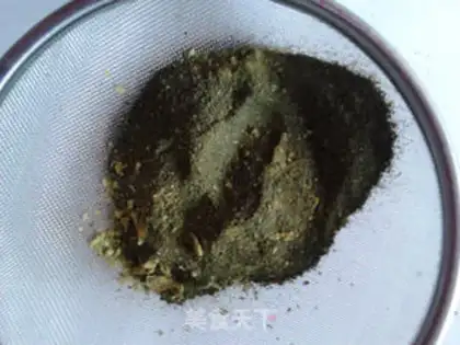 Make Homemade green tea powder step 4