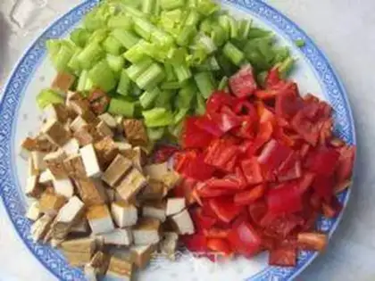 Make Sweet pepper celery step 0