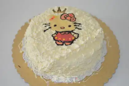 Make Toon birthday cake step 7