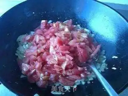 Make Squid belt. Seafood pizza step 1