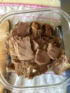 Make Roasted gravy step 1