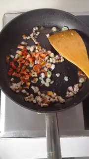Make Carrot, cherry, beans dry step 6