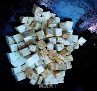 Make Spicy tofu step 3