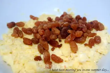 Make Rum grape soufflé step 4