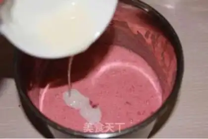 Make Cherry mousse step 5
