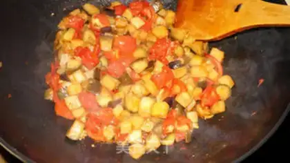 Make Tomato fried eggplant step 5