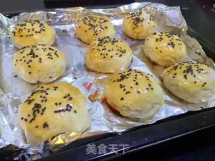 Make Fresh meat mooncake step 17