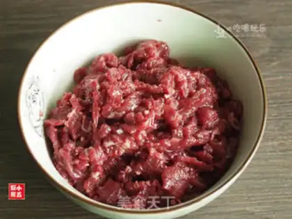 Make Mustard blue beef step 0