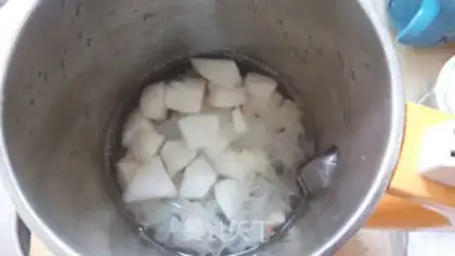 Make Pear juice step 2