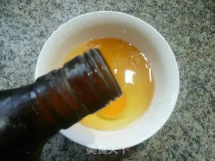 Make Black-mucked eggs step 2