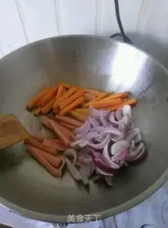 Make Hot fried rice cake step 3