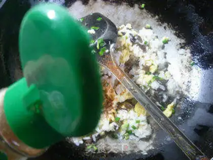 Make Black-mucked eggs step 7