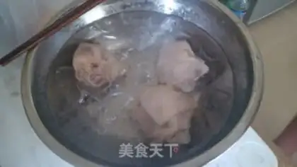 Make The cold hand tore the chicken step 4