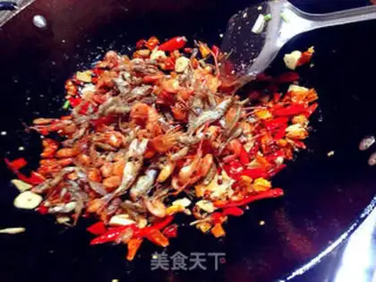 Make Dry spicy fish step 13