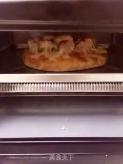 Make Bacon shrimp pizza step 3