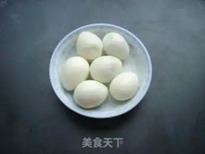 Make Amber eggs step 1