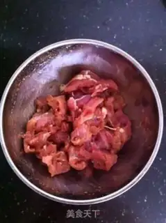 Make Celery and meat step 1
