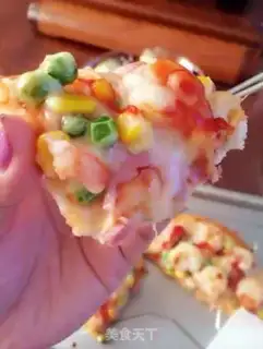 Make Bacon shrimp pizza step 6