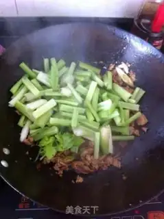 Make Celery and meat step 5