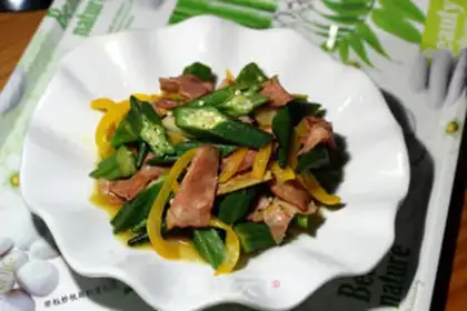 Make Autumn fried bacon step 7