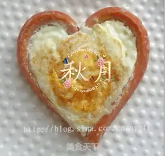 Make Heart-shaped eggs step 6