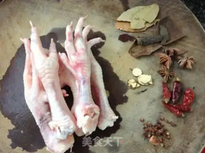 Make Tiger chicken claws step 0