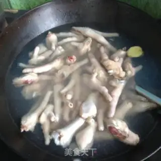 Make Tiger chicken claws step 2