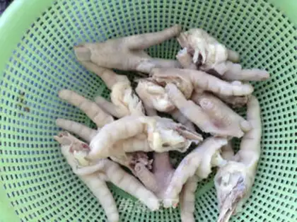 Make Tiger chicken claws step 3