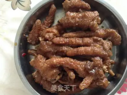 Make Tiger chicken claws step 8